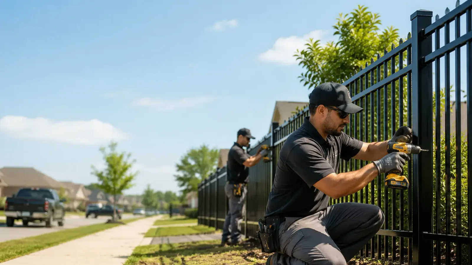 Metal Fence Installation in Martin, GA